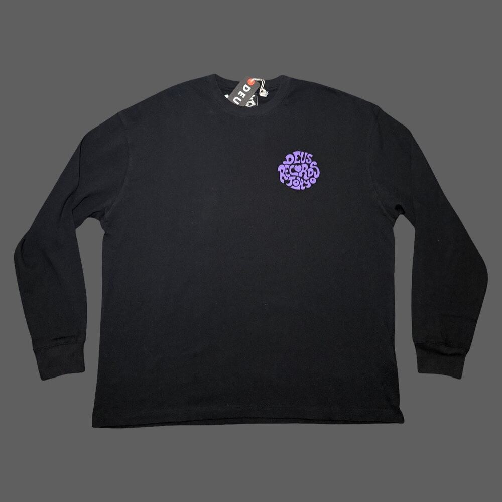 Deus Ex Machina Paradigm LS Tee Black Purple L